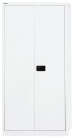 BISLEY Putzmittelschrank Universal  E782AAG696 verkehrsweiß 4 Fachböden 91,4 x 40,0 x 195,0 cm, aufgebaut, 1 St.