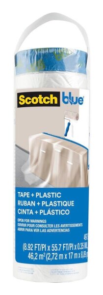 Scotch Blue™ Abdeckpapier Nachfüllrolle transparent 270,0 cm x 17,0 m 1 Rolle