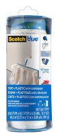 Scotch Blue™ Abdeckfolie mit Abroller transparent...