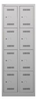 BISLEY Schließfachschrank MonoBloc ML06D4 lichtgrau...