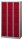 BISLEY Schließfachschrank MonoBloc ML09T4 lichtgrau, kardinalrot ML09T4506, 12 Schließfächer 90,0 x 50,0 x 170,0 cm