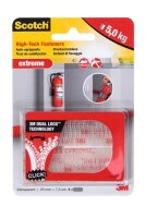 Scotch Klettstreifen Extreme Fastener weiß, 4 St.