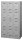 BISLEY Schließfachschrank MonoBloc ML09T4 lichtgrau ML09T4645, 12 Schließfächer 90,0 x 50,0 x 170,0 cm
