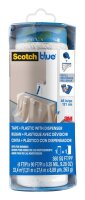 Scotch Blue™ Abdeckfolie mit Abroller transparent...
