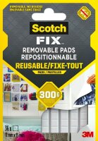 Scotch FIX™ REMOVABLE PADS doppelseitige Klebepads...