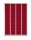 BISLEY Schließfachschrank MonoBloc ML11Q4 lichtgrau, kardinalrot ML11Q4506, 16 Schließfächer 118,3 x 50,0 x 170,0 cm