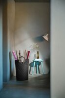 reisenthel® Wäschekorb loophome M schwarz, 1 St.