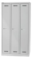 BISLEY Spind MonoBloc ML09T1 lichtgrau ML09T1645, 3 Schließfächer 90,0 x 50,0 x 170,0 cm