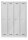 BISLEY Spind MonoBloc ML11Q1 lichtgrau ML11Q1645, 4 Schließfächer 118,3 x 50,0 x 170,0 cm