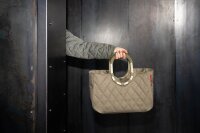 reisenthel® Einkaufskorb loopshopper M Kunstfaser frame rhombus olive