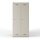 BISLEY Spind MonoBloc ML08D1 lichtgrau ML08D1645, 2 Schließfächer 81,0 x 50,0 x 170,0 cm