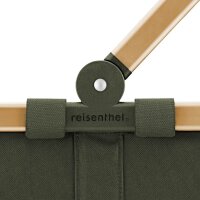 reisenthel® Einkaufskorb carrybag Kunstfaser forest, gold  ( BK5054 )