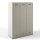 BISLEY Spind MonoBloc ML12T1 lichtgrau ML12T1645, 3 Schließfächer 120,0 x 50,0 x 170,0 cm