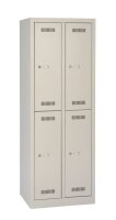 BISLEY Spind MonoBloc ML06D2 lichtgrau ML06D2645, 4...