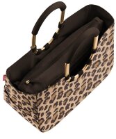 reisenthel® Einkaufskorb loopshopper M Kunstfaser frame leo macchiato