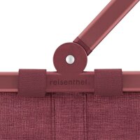 reisenthel® Einkaufskorb carrybag Kunstfaser twist maroon