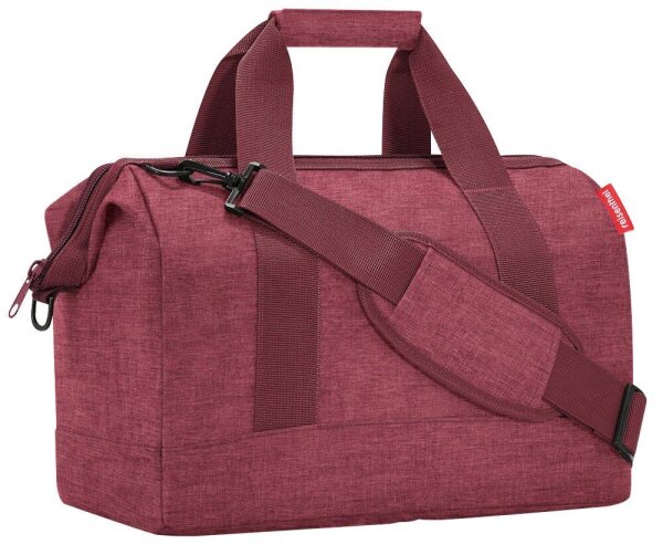 reisenthel® Reisetasche allrounder M Kunstfaser twist maroon MS3104