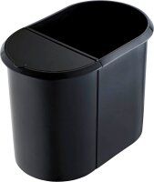 helit the double Mülltrenner 20,0 + 9,0 l schwarz, 1...