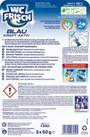 WC FRISCH BLAU KRAFT AKTIV WC-Duftspüler Chlor, 3x...