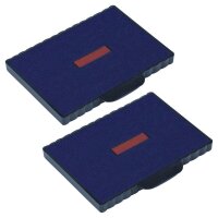 trodat Ersatzstempelkissen 6/511/2 blau/rot 8,5 x 5,5 cm,...