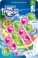 WC FRISCH KRAFT AKTIV WC-Duftspüler Hawaii, 3x 50,0 g