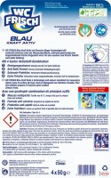 WC FRISCH BLAU KRAFT AKTIV WC-Duftspüler Chlor, 4x...