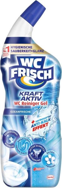 WC FRISCH KRAFT AKTIV WC-Reiniger Ozeanfrische, 750 ml