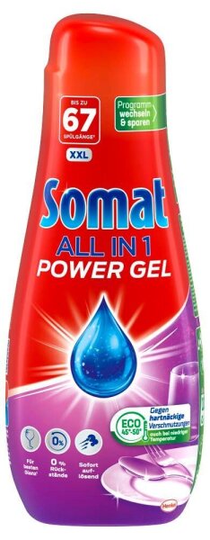 Somat ALL IN 1 POWER Spülmaschinen-Gel, 1,072 l, 1 St.