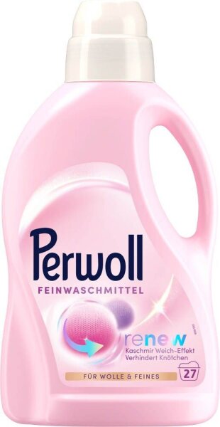 Perwoll Wolle & Feines renew Waschmittel flüssig, 1,35 l