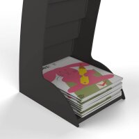 PAPERFLOW Prospektständer Courbo schwarz DIN A3, DIN...