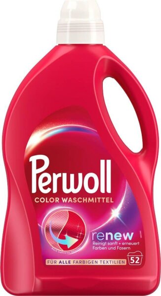 Perwoll COLOR renew Waschmittel flüssig, 2,6 l