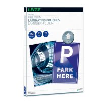 LEITZ Laminierfolien UDT glänzend für A3 250 micron, 25 St.