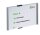 DURABLE Türschild INFO SIGN Metall silber DIN A5 quer, 1 St.
