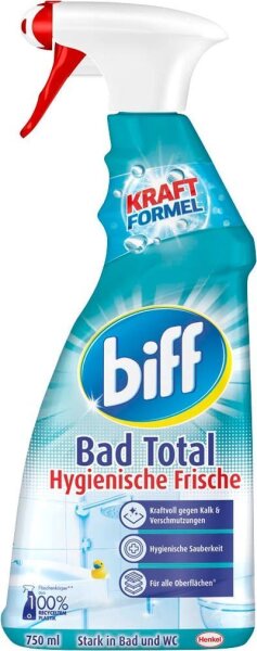 biff Bad Total Hygienische Frische Badreiniger 750 ml, 1 St.