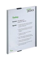 DURABLE Türschild INFO SIGN Metall silber DIN A4, 1 St.