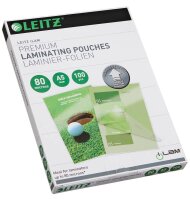 LEITZ Laminierfolien UDT glänzend für A5 80 micron, 100 St.