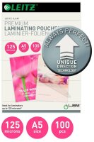 LEITZ Laminierfolien UDT glänzend für A5 125 micron, 100 St.