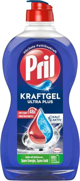 Pril KRAFTGEL ULTRA PLUS Spülmittel, 450 ml, 1 St.
