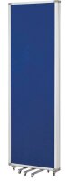 magnetoplan Trennwand 1105303, blau 181,0 x 180,0 cm mit...