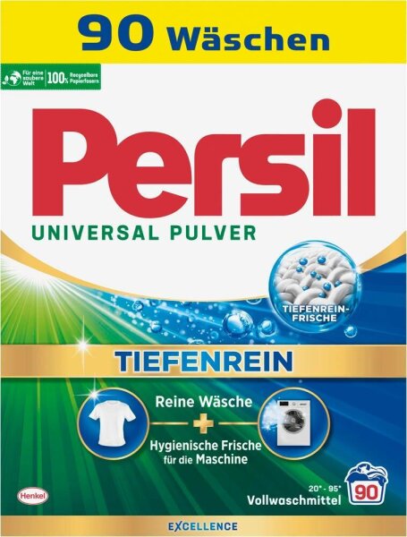 Persil UNIVERSAL PULVER TIEFENREIN Waschmittel Pulver, 5,4 kg  ( PPU90 )