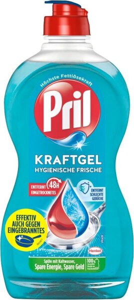 Pril KRAFTGEL HYGIENISCHE FRISCHE Spülmittel, 450 ml, 1 St.