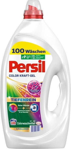 Persil COLOR KRAFT-GEL TIEFENREIN Waschmittel flüssig, 4,5 l