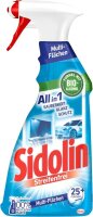 Sidolin All in 1 Multi-Flächen Glasreiniger 500 ml,...