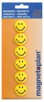magnetoplan Smilie Magnete Motiv, Kunststoff Ø 3,0...