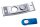 AVERY Zweckform Namensschilder mit Magnet 7,0 x 3,0 cm, 1 Set