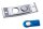 AVERY Zweckform Namensschilder mit Magnet 8,0 x 3,4 cm, 1 Set