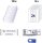 AVERY Zweckform Namensschilder mit Magnet 6,8 x 2,2 cm, 10 St.