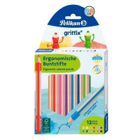 Pelikan griffix® Buntstifte farbsortiert, 12 St.