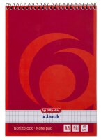herlitz Collegeblock x.book kariert DIN A5 ohne Rand, 1 St.