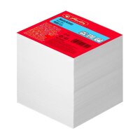 herlitz Notizzettel geleimt weiß 9,0 x 9,0 cm, 700...